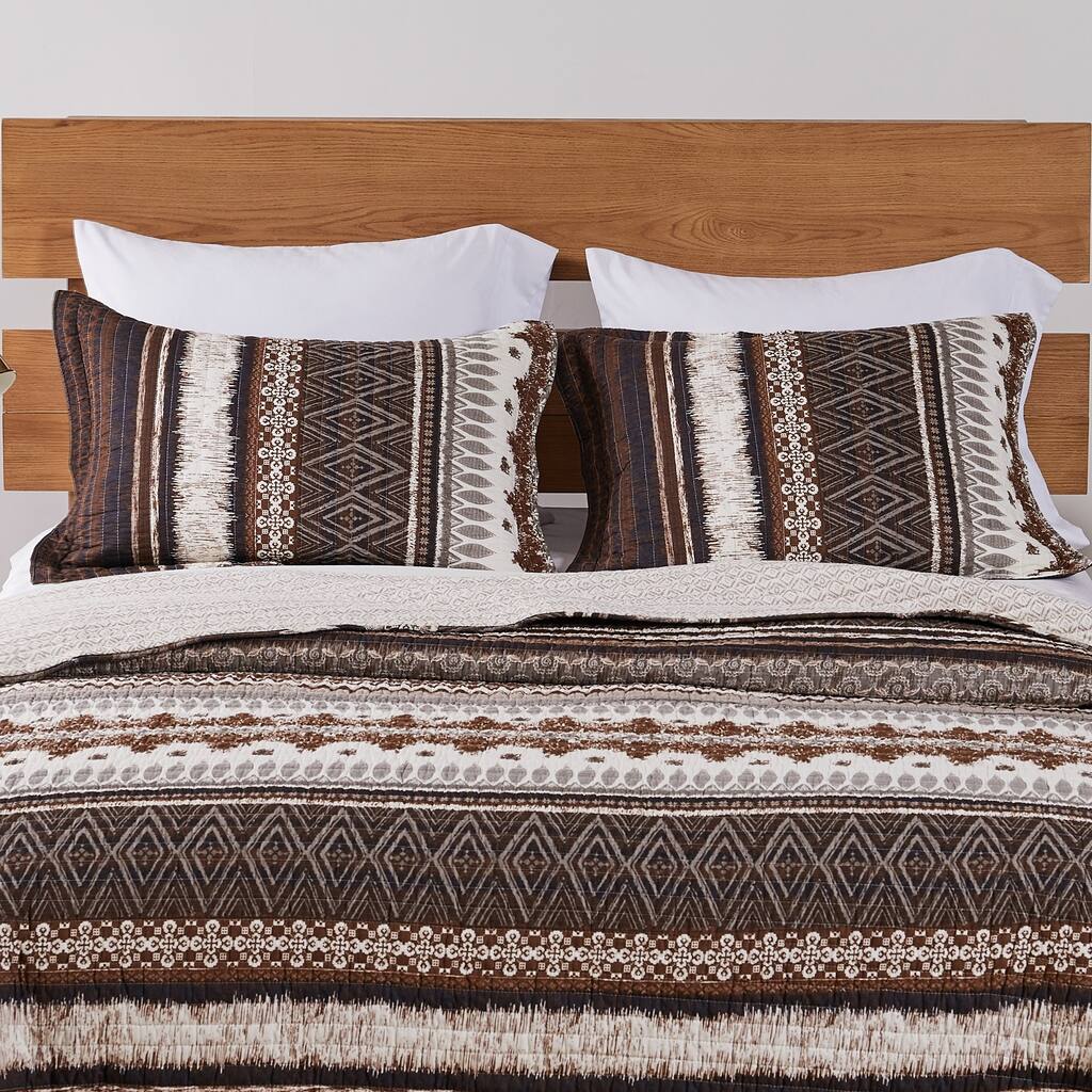 Greenland Home Fashions Southwest 100% Cotton Pillow Shams, Set of 2