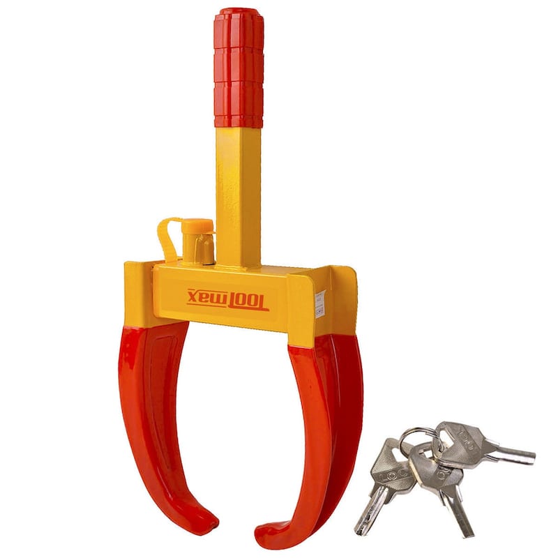 Costway Wheel Lock Clamp Boot Auto Car Truck Rv Boat Trailer - See Details