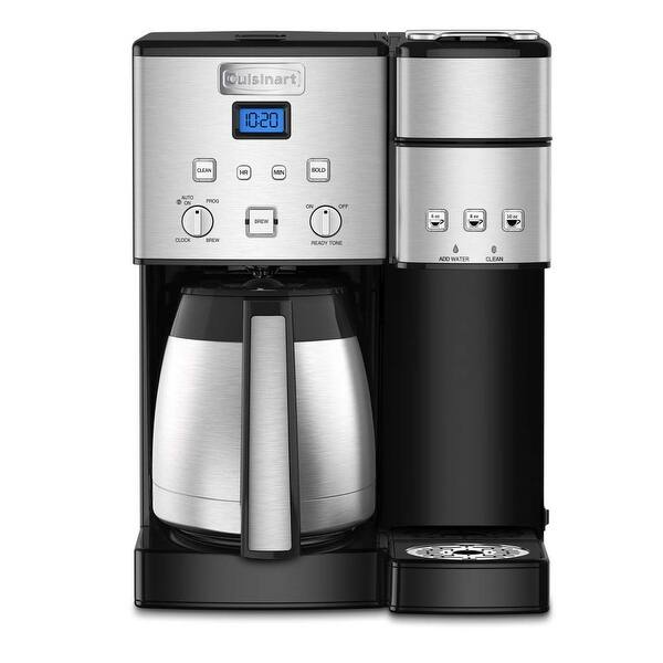 INSTANT 40 oz. Solo Single Cup Gray Drip Coffee Maker with Water
