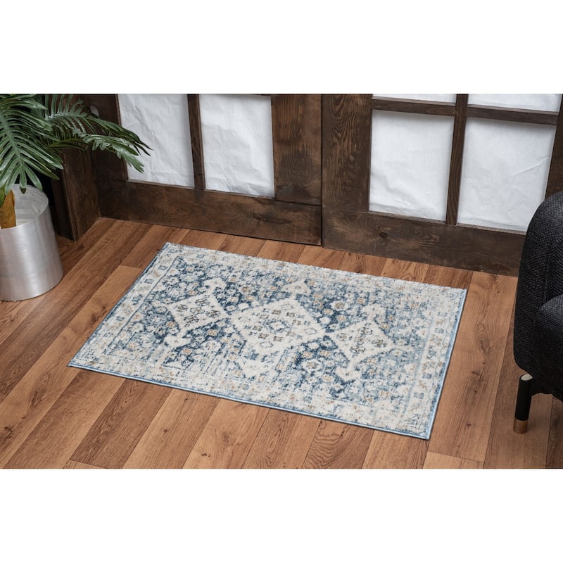 Noble GC_GEN7003 Blue Area Rug