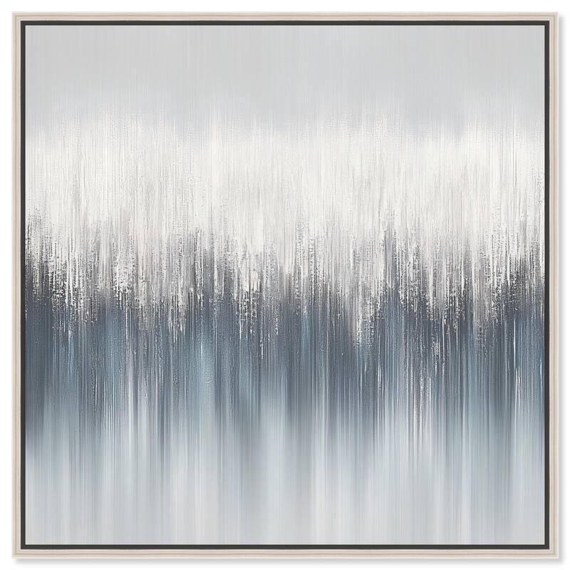 Filtered Light Canvas by Art Remedy - Silver - 16" x 16"