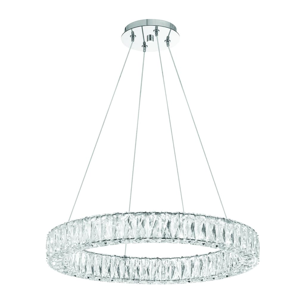 LED Chrome Pendant