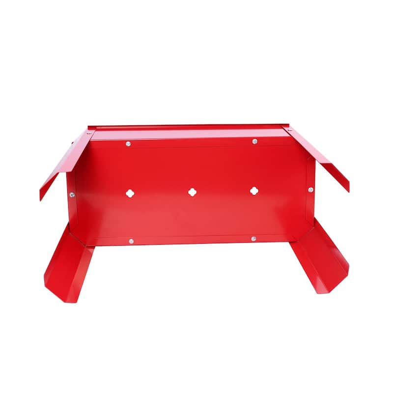 Steel Elevated Garden Bed Metal Elevated Outdoor Flowerpot Box (2-Pack)