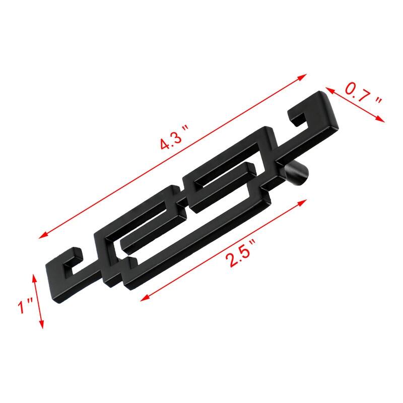 Utopia Alley Steffi Pull Handle-Matt Black Cabinet Drop Pull Handles, 2.5" Center to Center