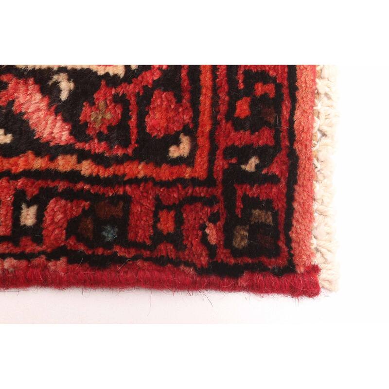 ECARPETGALLERY Hand-knotted Andelz Red Wool Rug - 3'8 x 5'9