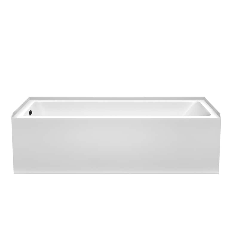 Wyndham Collection WCBTW16030L18 Grayley 60" Three Wall Alcove Acrylic