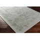 preview thumbnail 18 of 34, Handloomed Kesgrave Viscose Area Rug - 5' 9" x 5' 9"