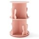 preview thumbnail 5 of 16, MDF Kids Rotating Bookshelf 8 Compartments 360-degree Swivel with Bunny Baffles - 16" L x 16” W x 25.5" H