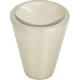 preview thumbnail 7 of 5, Atlas Homewares Dap 1 Inch Conical Cabinet Knob Brushed Nickel
