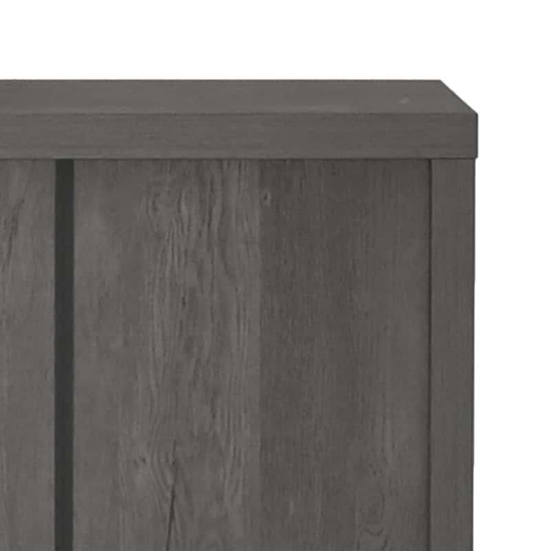 4-Drawer Vertical Chest with Metal Handle, Metal Frame and Wood Top for Bedroom