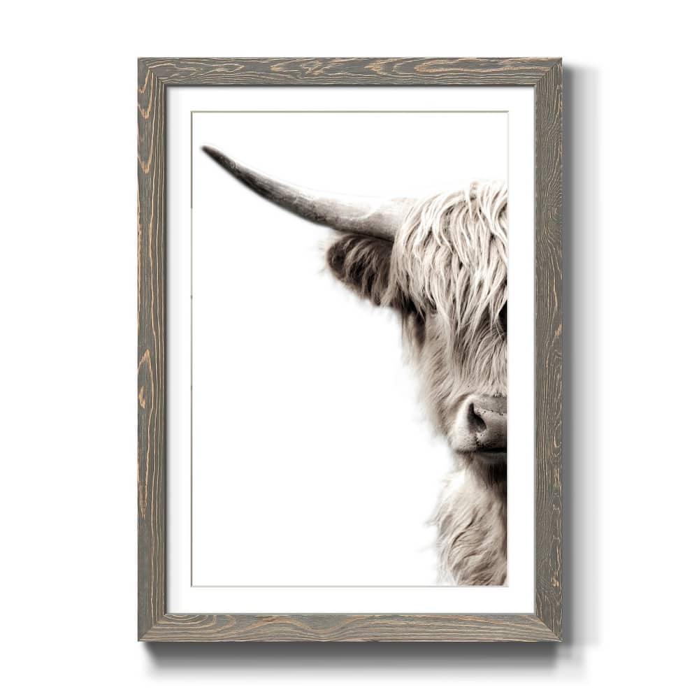 Highland Cattle-Premium Framed Print - Ready to Hang
