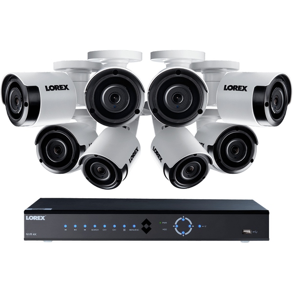 Shop Lorex 8 Channel 4K UHD IP NVR Security System with 2K ...