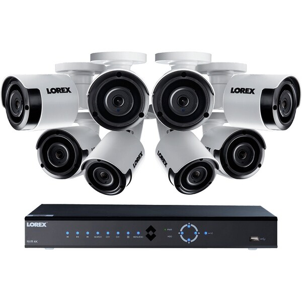 Shop Lorex 8 Channel 4K UHD IP NVR Security System with 2K ...