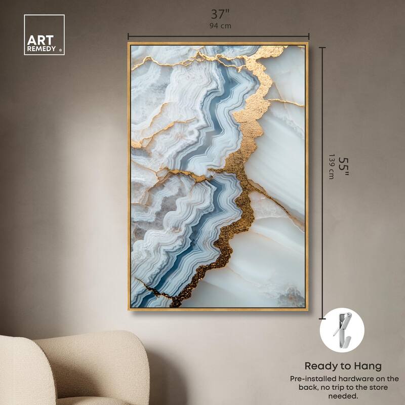 Denim Dreams II Canvas by Art Remedy