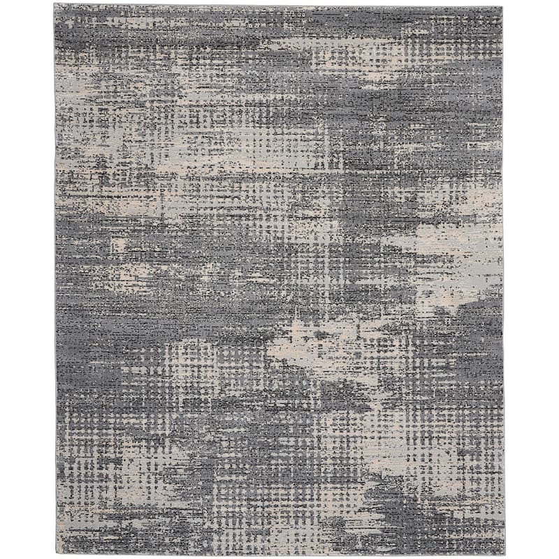 Calvin Klein Rush Abstract Modern Neutral Area Rug