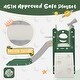 preview thumbnail 4 of 16, Kids Slide Playset Structure 9 in 1, Freestanding Spaceship Set with Slide, Arch Tunnel, Ring Toss, Drawing Whiteboardl