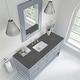 preview thumbnail 10 of 56, James Martin Vanities Breckenridge 60" Single Vanity, Serenity Blue Parisian Bleu