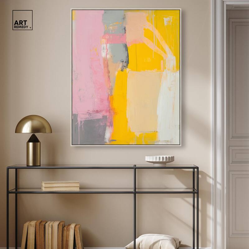 Tangerine Blush I Canvas by Art Remedy