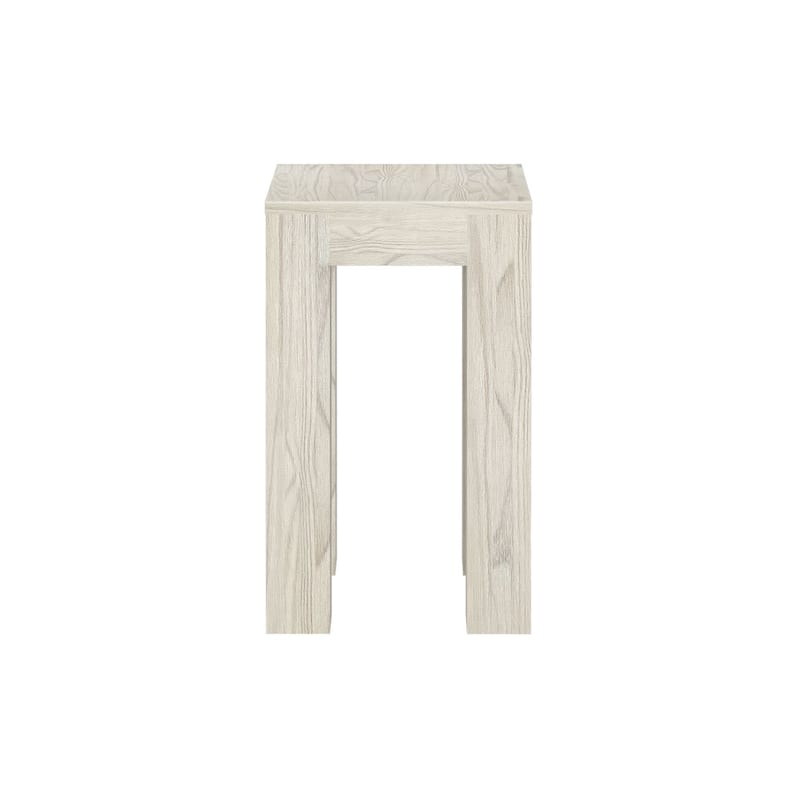 Plank and Beam Modern Rectangular Side Table - 25"