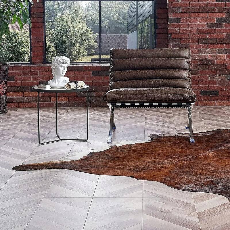 Barcelona Foldable Tufted Genuine Leather Mid Century Lounge Chair