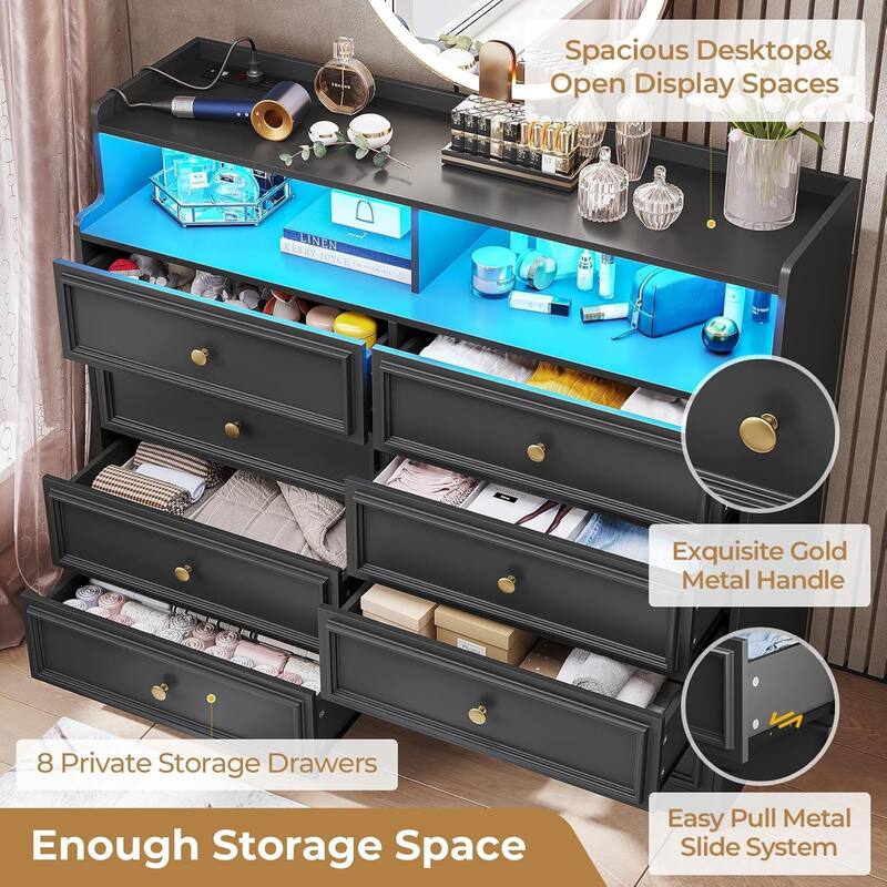 Dresser for Bedroom Dressers & Chests of Drawers Storage Organizer