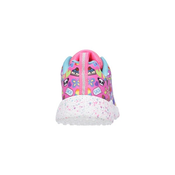Shop Skechers 81911L MLT Girl's BURST EMOTI CUTIE Sneaker Shop Skechers 81911L MLT Girl's BURST EMOTI CUTIE Sneaker