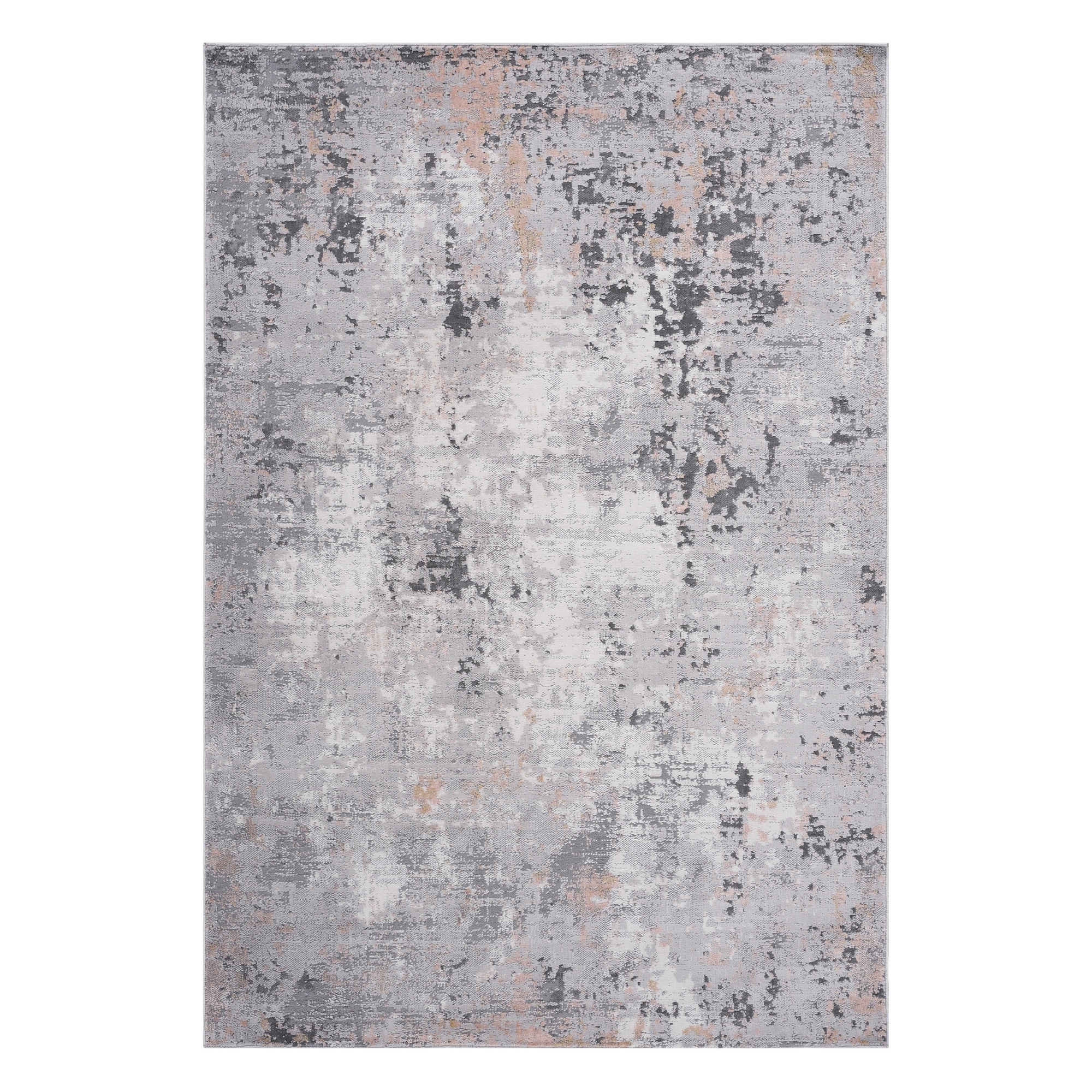 MARFI Collection Grey / Multi / Abstract Non-Shedding Runner Rug
