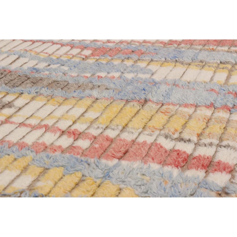 ECARPETGALLERY Hand-knotted Tangier Multi Color Wool Rug - 8'0 x 9'9