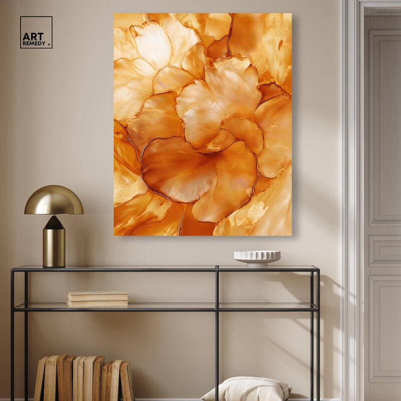 Sunlit Bloom II Canvas by Art Remedy, Gallery Wrapped