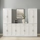 preview thumbnail 2 of 14, Crosley Stanton 3Pc Sideboard And Pantry Set - 14.5"x95"x78"