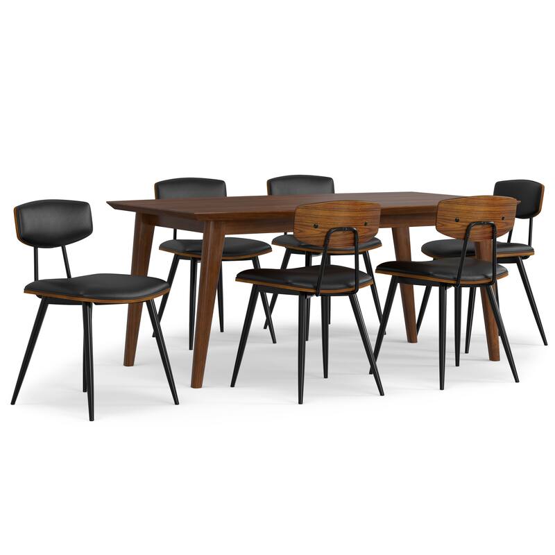 Simpli Home Mavis / Draper 7-Piece Dining Set