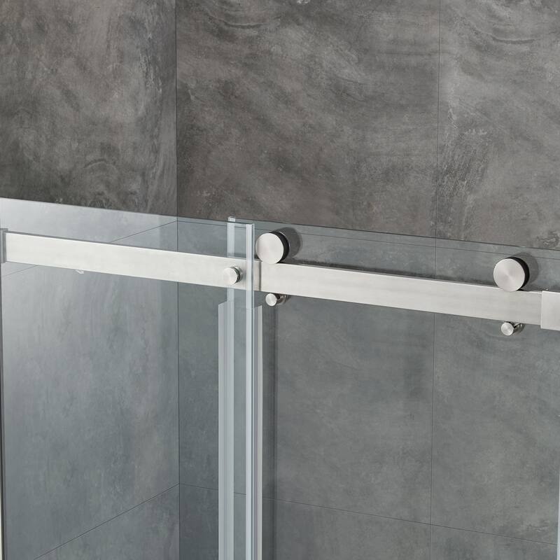 Bel Soft Close 3-Piece Base/Door Rectangular Corner Shower Kit (Left or Right Drain)