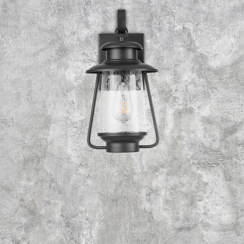 Prominence Home Sommerset, Wet-Rated Coach Light, Matte Black