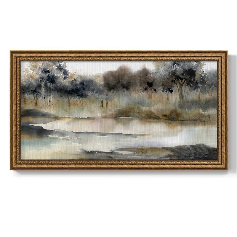 Serene River Premium Framed Canvas- Ready to Hang
