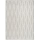 preview thumbnail 5 of 34, Nourison Casual Indoor only Diamond Area Rug 3' 11" x 5' 11" - Light/Grey