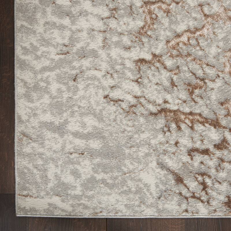 Nourison Metallic Chic Abstract Area Rug
