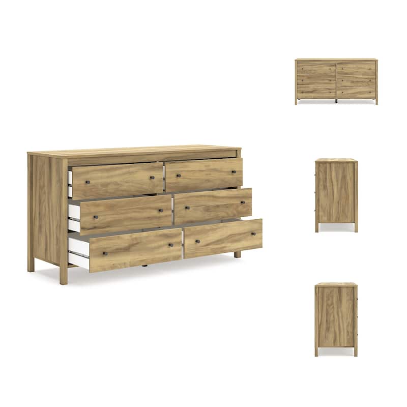 Signature Design by Ashley Bermacy Light Brown Dresser