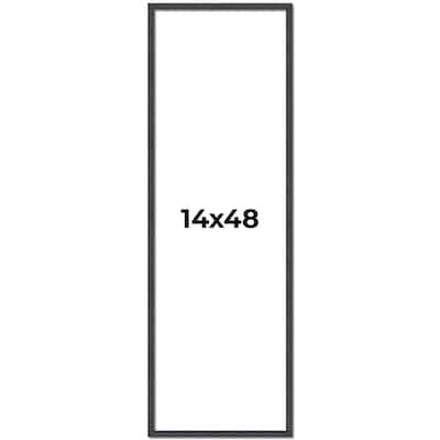 14x48 Frame Brown Picture Frame - Complete Modern Photo Frame Includes