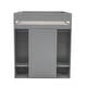 preview thumbnail 15 of 38, Merax Wood Loft Bed with Wardrobes and 2-Drawer Desk with Cabinet