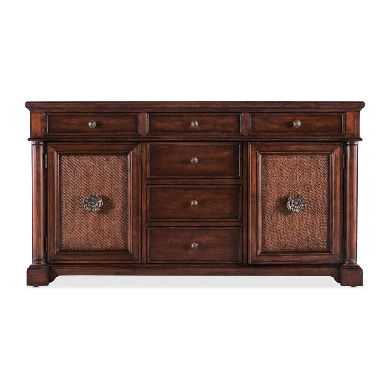 Hooker Furniture 6750-75902 Charleston 66" Wide Cherry Buffet with