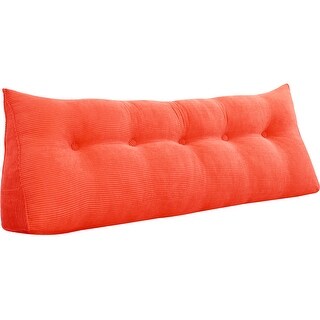 WOWMAXWOWMAX Reading Headboard Wedge Wedge Pillow Bolster Headboard Cushion