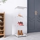 preview thumbnail 152 of 165, Glass Display Cabinet with Doors & Locks, Acrylic Shelves, Floor Standing Storage Showcase for Home or Office