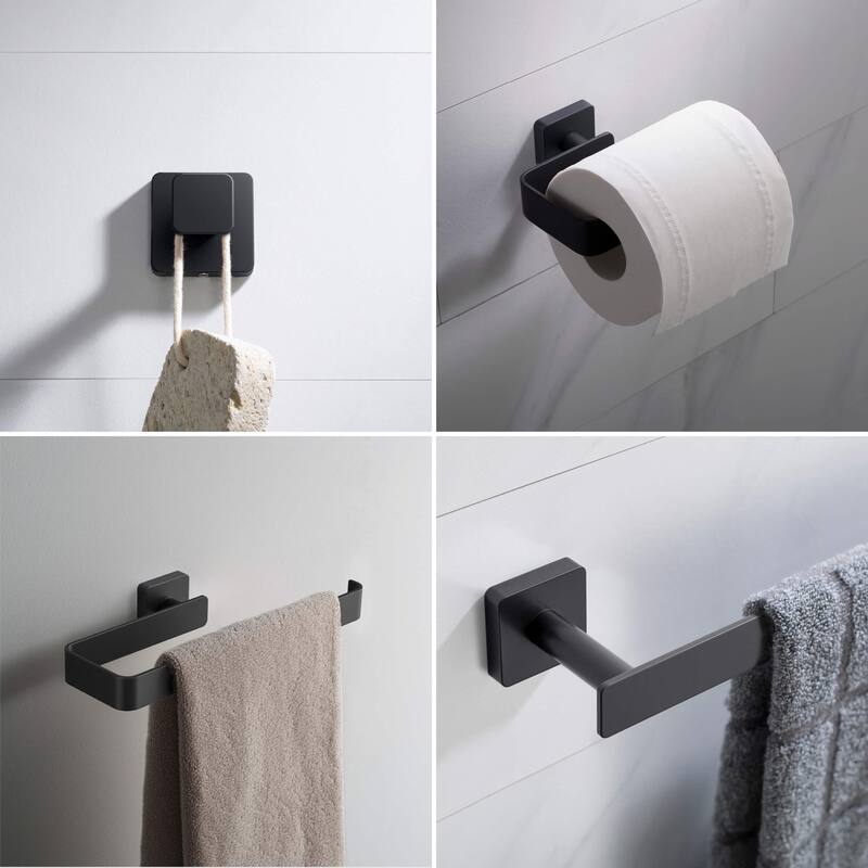 Blaze 4 Piece Bathroom Hardware Set