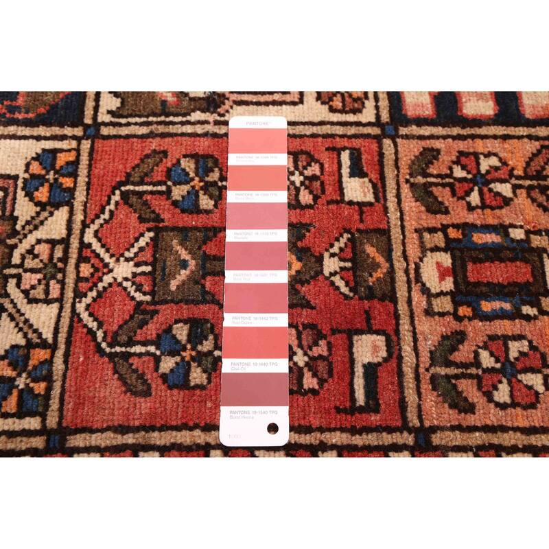 ECARPETGALLERY Hand-knotted Kayseri Dark Copper Wool Rug - 6'6 x 9'0