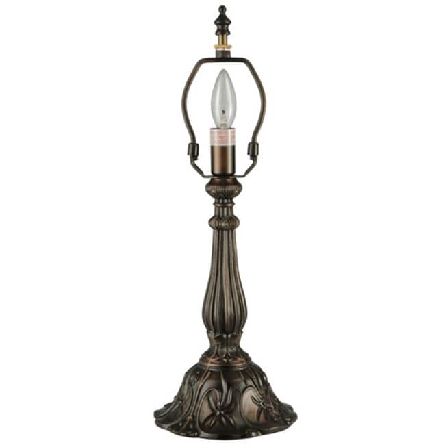 Meyda Tiffany 46444 Lily 11" Tall Lamp Base - Natural