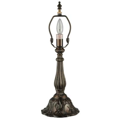 Meyda Tiffany 46444 Lily 11" Tall Lamp Base