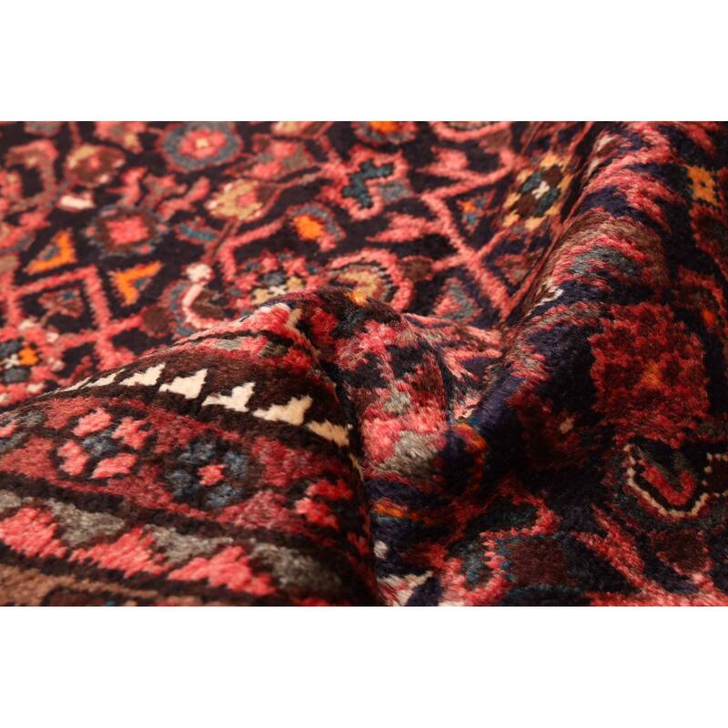 ECARPETGALLERY Hand-knotted Andelz Dark Navy Wool Rug - 2'11 x 10'1