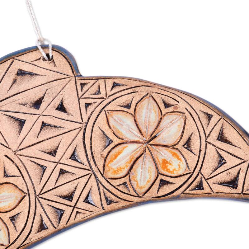 Novica Handmade Success Attraction Ceramic Daghdghan Decor