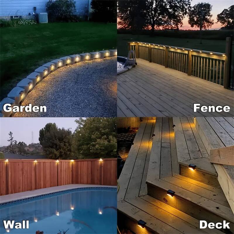 Solar Deck Lights Outdoor 16 Pack