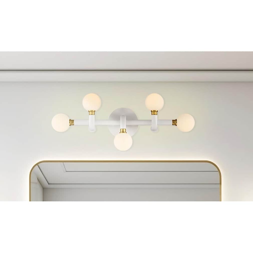 Tubular vanity light on sale